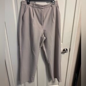 A&F Sloane Tailored Wide Leg Pant